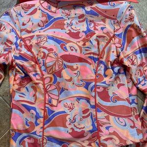 Colorful Floral Women's Blouse Western